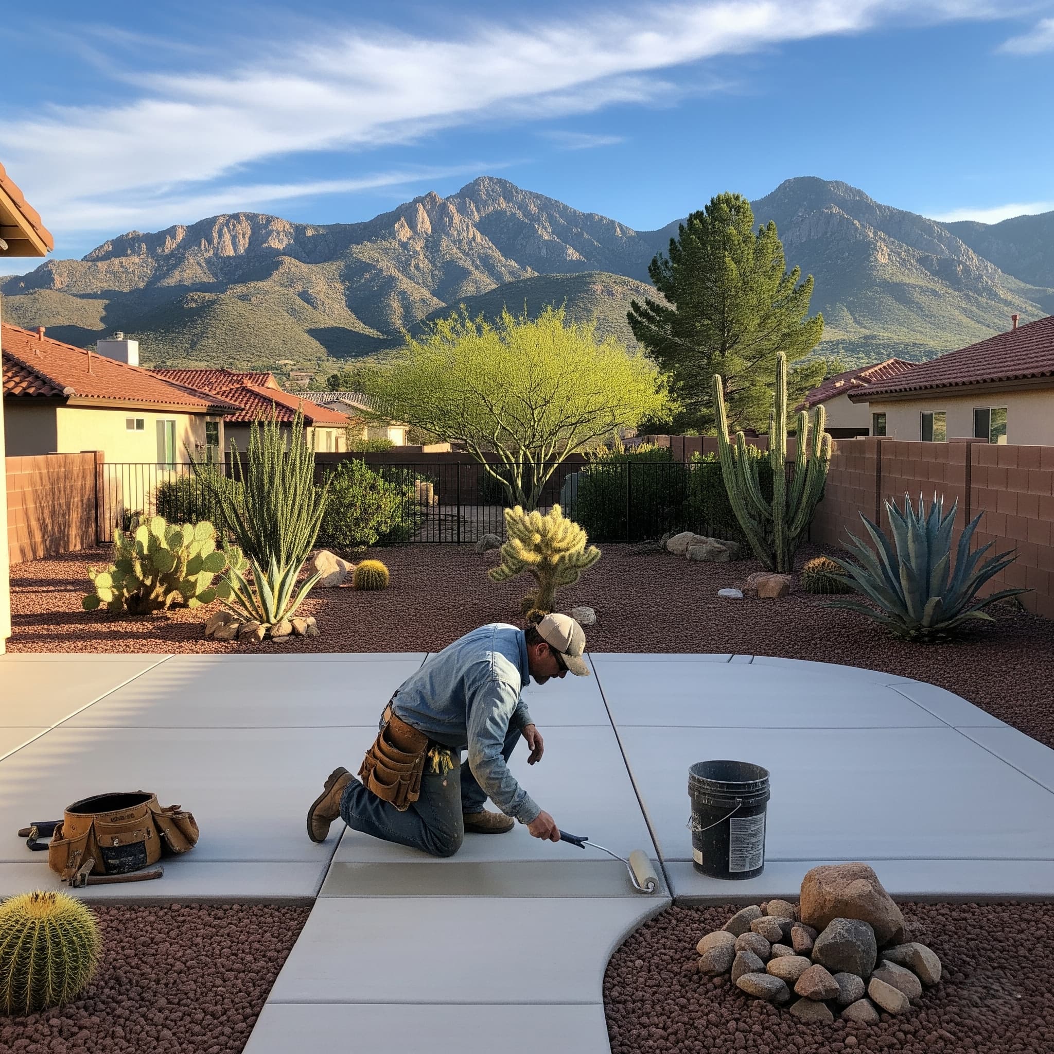 concrete patio sierra vista