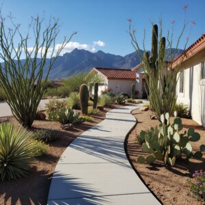 concrete walkway sierra vista