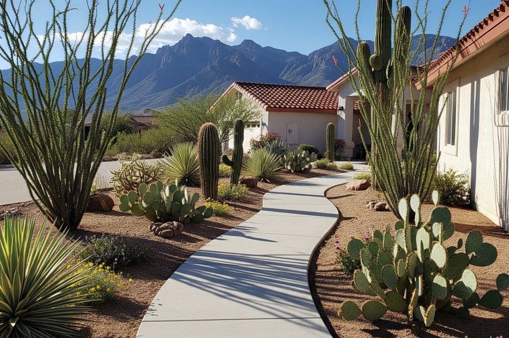 concrete walkway sierra vista